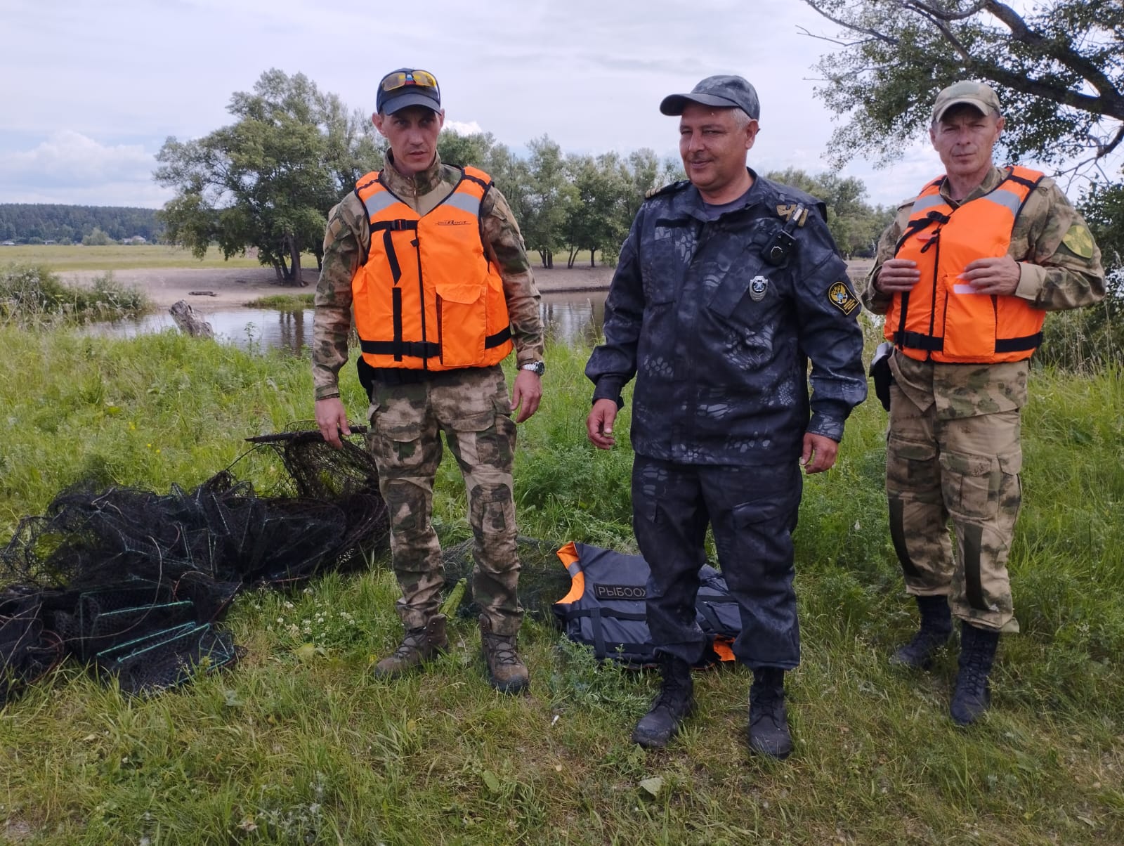 Рыбоохрана и Росгвардия провели совместное патрулирование на реке Тобол
